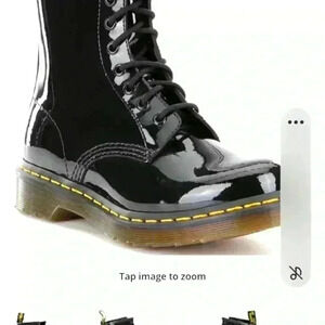 Dr. Martens 1460 classic patent leather boots